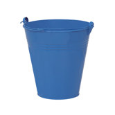 Eimer in Blau