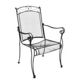 Charleston High Back Dining Arm Chair, Set of 4