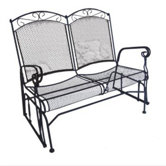 Charleston Wrought Iron Garden Bench