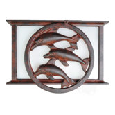 Americana Dolphin Series 6" Flush Mount