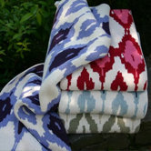 Eco Ikat Blanket
