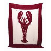 Eco Lobster Throw Blanket