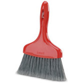 Whisk Broom in Red and Black