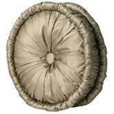 Contessa 14" Pillow with Self Buttons