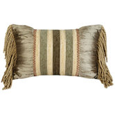 Contessa 13" x 20" Pillow with Lace & Bullion