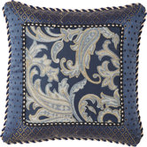 Hampton 18" Pillow with Braid and Cord