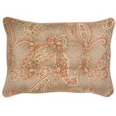 Alamosa Pillow with Self Cord and Self Buttons