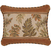 Woodland Pillow with Braid and Cord