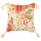 Brianza Pillow with Tassel and Cord, Reversible