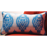 Ikat Lumbar Pillow