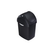 8 Litres Plastic Swing Lid Rubbish Bin
