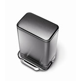 Steel bar pedal bin