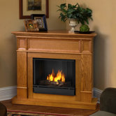 Camden Ventless Gel Fuel Corner Fireplace