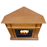 Camden Ventless Gel Fuel Corner Fireplace