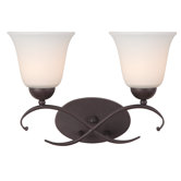 Lily 2 Light Bath Vanity Light