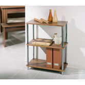 Salsa Three Shelf Bookcase