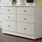 Coniston 6 Drawer Midi Chest
