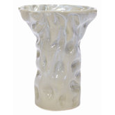 Flared Ripple Vase