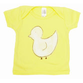 Duck Lap T Shirt in Yellow