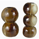 Triple Sphere Vase