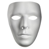Blank Male Mask