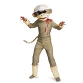 Zombie Sock Monkey Costume