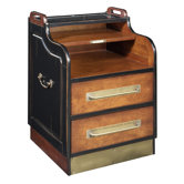 Tall Grand Hotel Cabinet in Black