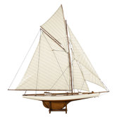 1901 America's Cup Columbia Medium Sailboat