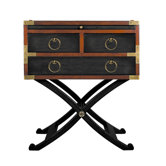 Bombay Box in Distressed Honey and Black