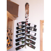 Snow 13 Bottle Wall Mounted Wine Rack