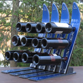 Snow 12 Bottle Tabletop Wine Rack