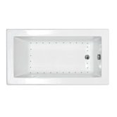 Guadeloupe 42 x 72 x 23" Rectangular Air Jetted Bathtub