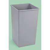 Plaza Waste Container Rigid Liner, 35 Gal