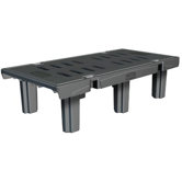 Rubbermaid Commercial - Vented Top Dunnage Racks Dunnage Rack 24X36: 640-4489-Bla - dunnage rack 24x36