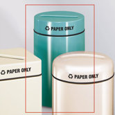 Barclay Round Paper Recycling Receptacle