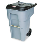 Roll-Out Heavy-Duty Waste Container