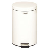 Medi-Can Steel Step Cans, White