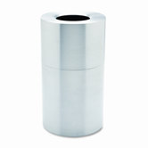 Two-Piece Open Top Round Indoor Receptacle