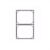 2 Space Wide Cold Food Pan (8" depth)