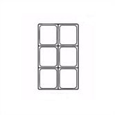 6 Space Cold Food Pan