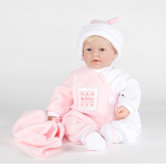 Nursery Playmates - 20" Blonde Soft Body Doll