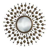 Chandler Mirror in Gold