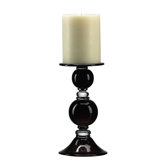 Glass Globe Candlestick