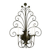 Iron Scroll Wall Sconce