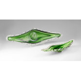Large Dublin Ice Tray in Green and White