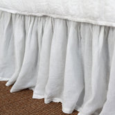 Organic Linen Crib Bed Skirt