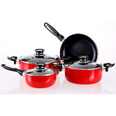 Venice Aluminum 7-Pieces Cookware Set