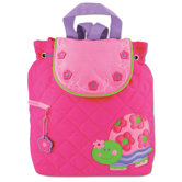 Turtle Quilted Backpack