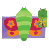 Butterfly Hooded Towel