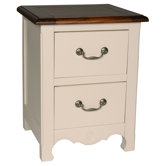 Limoges 2 Drawer Bedside Table